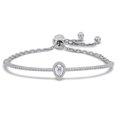 thumbnail image 1 of Everly Women's Created Moissanite Sterling Silver Bracelet, 1 of 7
