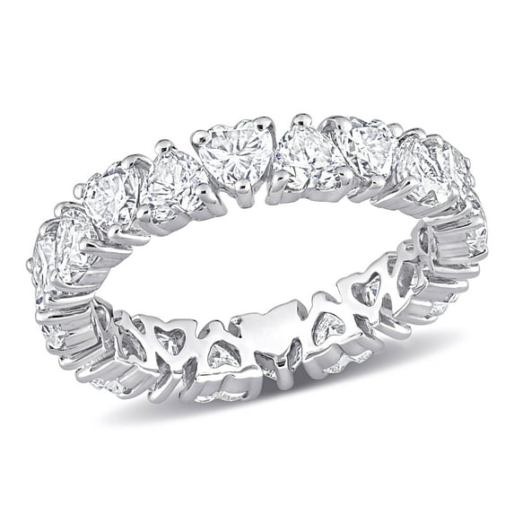 Everly Women's Created Moissanite Sterling Silver Ring