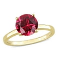 thumbnail image 1 of Everly Women's Created Ruby 10k Yellow Gold Ring, 1 of 7