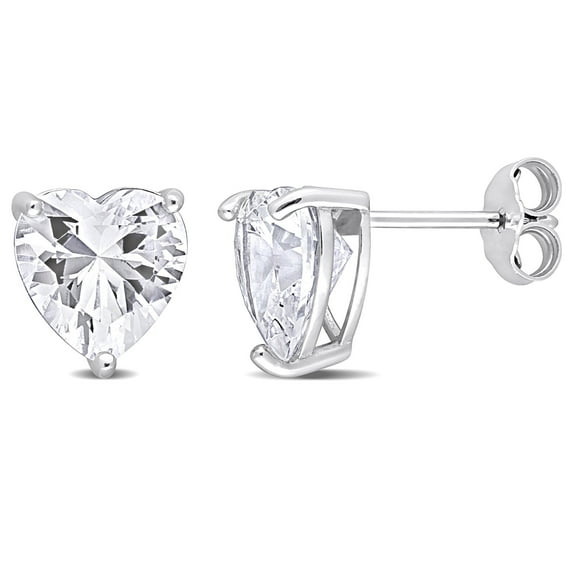 Everly Women's Created Sapphire Sterling Silver Earrings