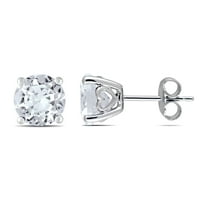 Everly Women's Created Sapphire Sterling Silver Earrings