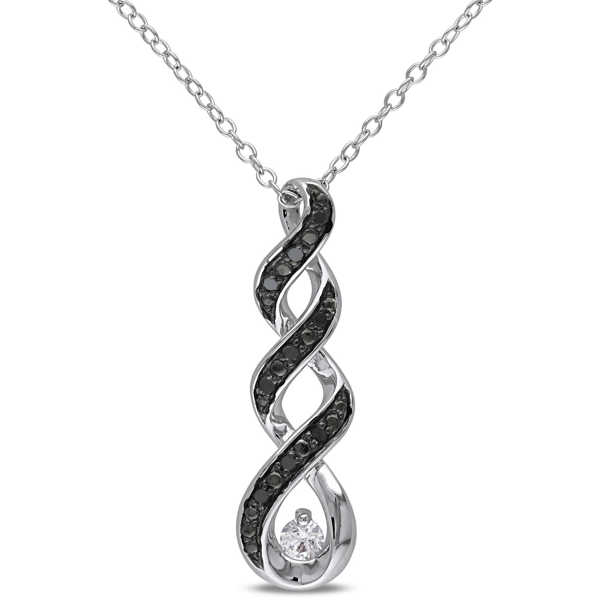 EVERLY Women's Created Sapphire Sterling Silver Necklace