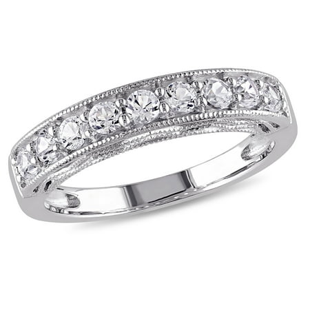 Everly Women's Created Sapphire Sterling Silver Ring