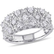 Everly Women's Created Sapphire Sterling Silver Ring