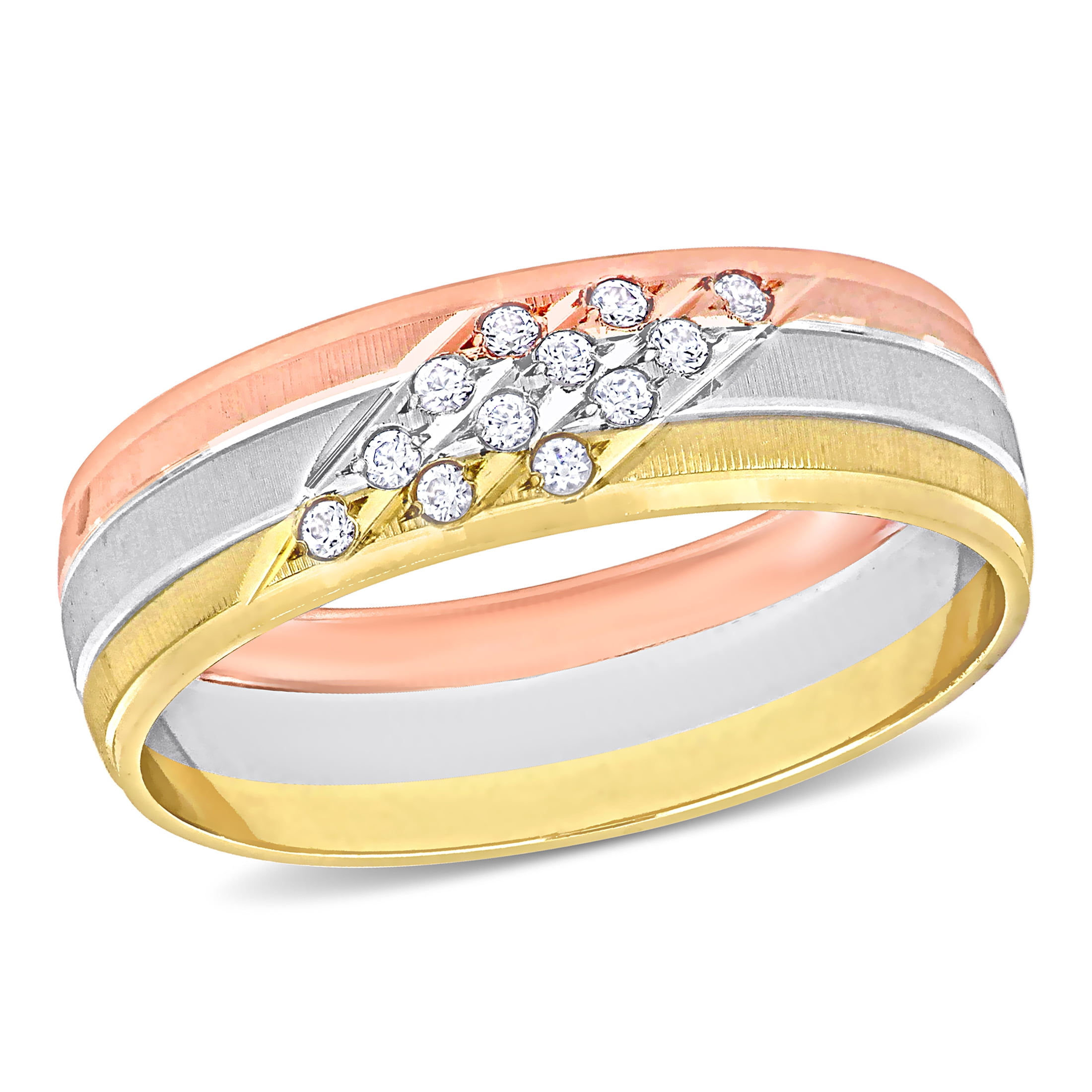 Everly Women's Cubic Zirconia 14k Wedding Ring