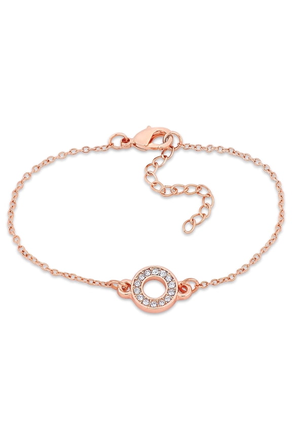 Women's Cubic Zirconia Brass Bracelet