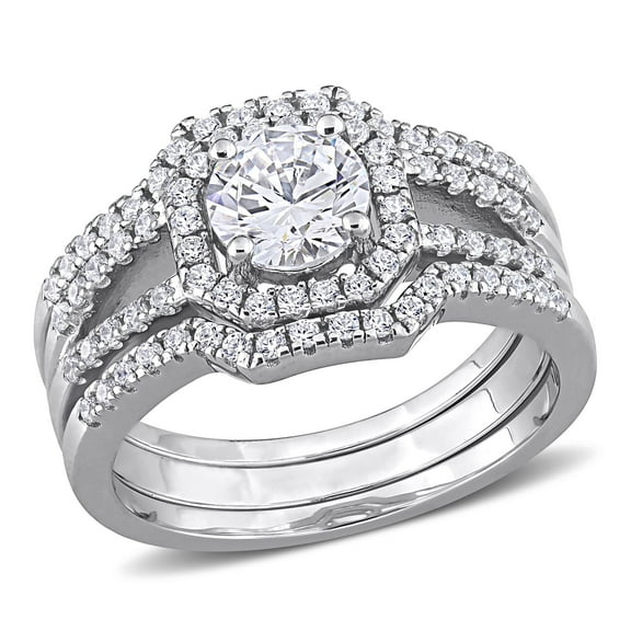 Everly Women's Cubic Zirconia Sterling Silver Bridal Set