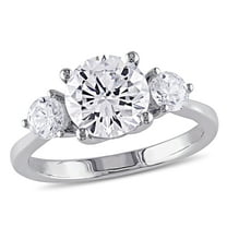 Everly Women's Cubic Zirconia Sterling Silver Engagement Ring