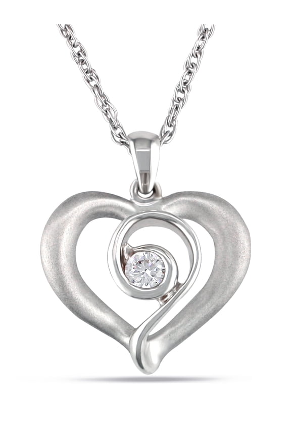 Women's Cubic Zirconia Sterling Silver Necklace