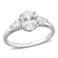 thumbnail image 1 of Everly Women's Cubic Zirconia Sterling Silver Ring, 1 of 1