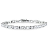 Everly Women's Cubic Zirconia Sterling Silver Tennis Bracelet