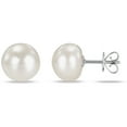 thumbnail image 1 of Everly Women's Cultured Pearl 14k White Gold Earrings, 1 of 4