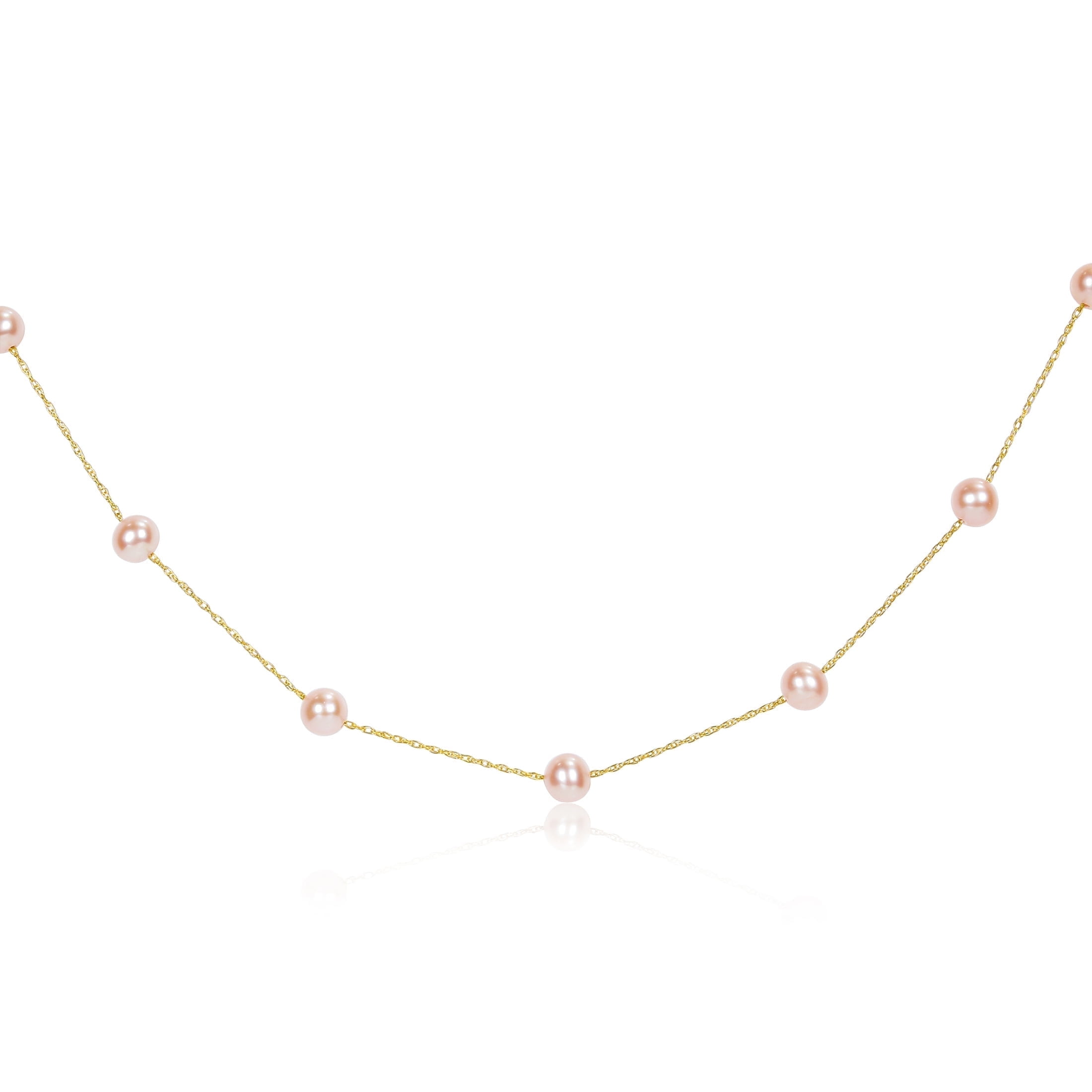 Everly Women's Cultured Pearl 14k Yellow Gold Necklace