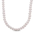thumbnail image 1 of Everly Women's Cultured Pearl Sterling Silver Necklace, 1 of 7