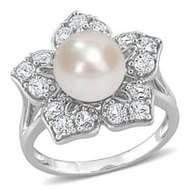 Everly Women's Cultured Pearl Sterling Silver Ring