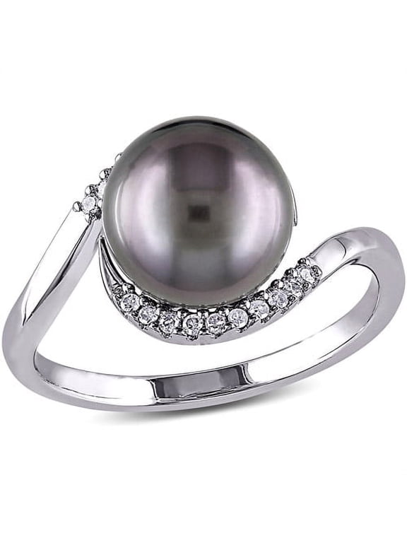 Women's Cultured Pearl Sterling Silver Ring