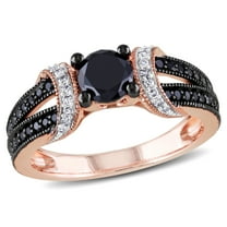 Everly Women's Diamond 10K Rose Gold Engagement Ring