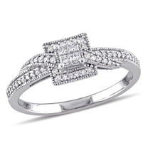 Everly Women's Diamond 10K White Gold Engagement Ring