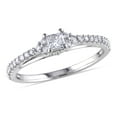 thumbnail image 1 of Everly Women's Diamond 10K White Gold Engagement Ring, 1 of 6
