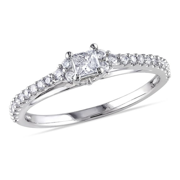 Everly Women's Diamond 10K White Gold Engagement Ring