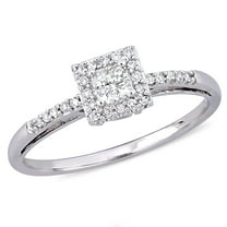 Everly Women's Diamond 10K White Gold Engagement Ring