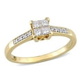 thumbnail image 1 of Everly Women's Diamond 10K Yellow Gold Engagement Ring, 1 of 7