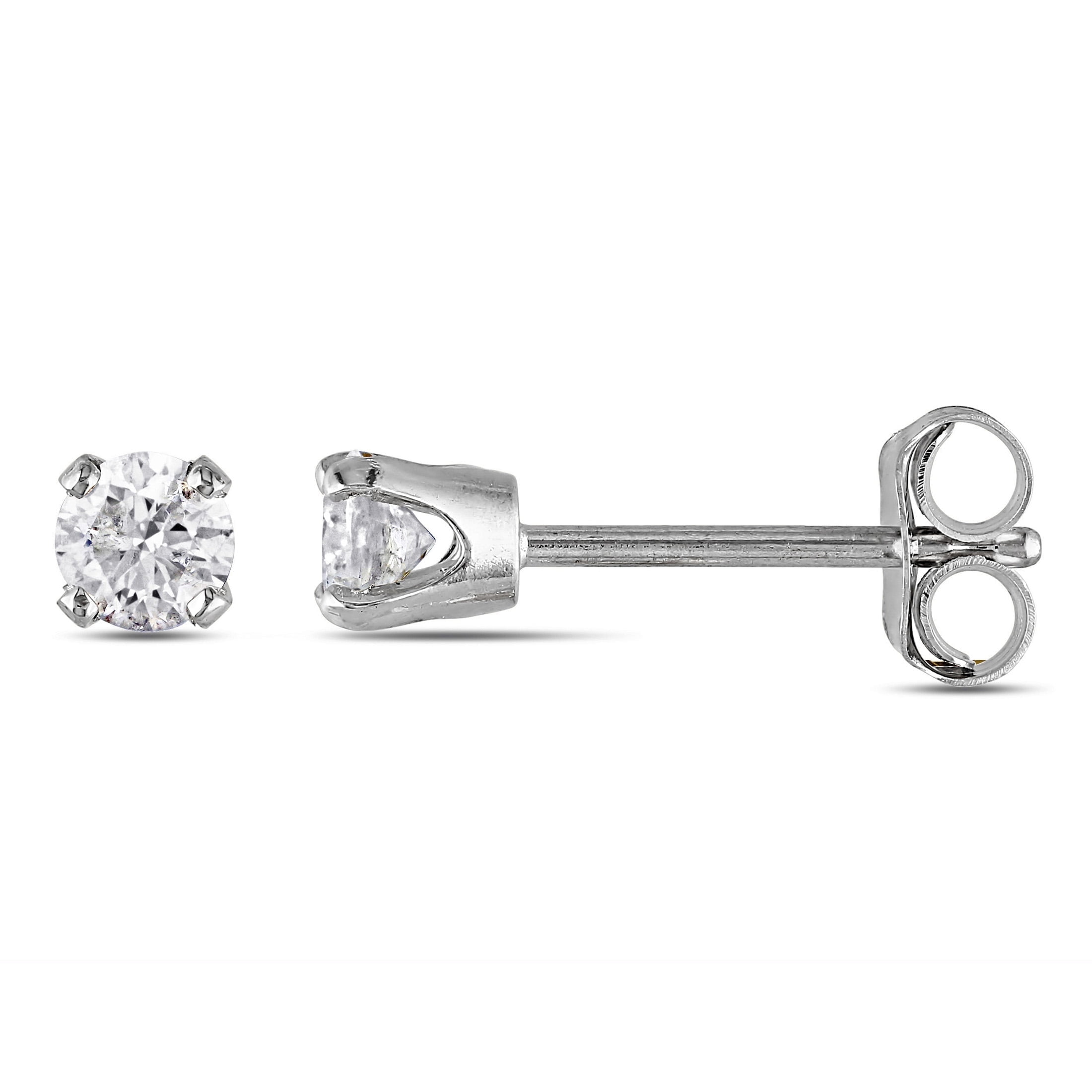 EVERLY Women's Diamond 10k White Gold Earrings
