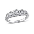 thumbnail image 1 of Everly Women's Diamond 10k White Gold Ring, 1 of 7