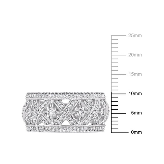 Everly Women's Diamond 10k White Gold Ring