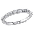 thumbnail image 1 of Everly Women's Diamond 10k White Gold Wedding Ring, 1 of 8