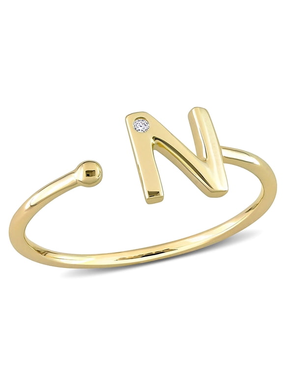 Women's Diamond 10k Yellow Gold Ring