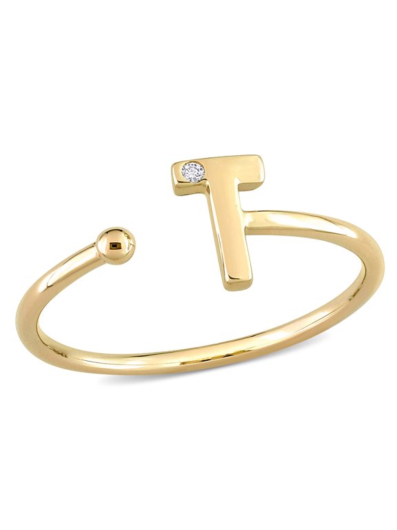 Women's Diamond 10k Yellow Gold Ring