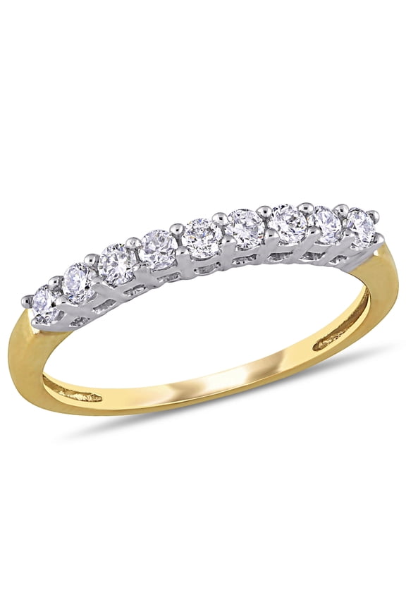 Women's Diamond 10k Yellow Gold Ring