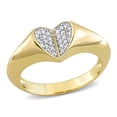 thumbnail image 1 of Everly Women's Diamond 10k Yellow Gold Ring, 1 of 7