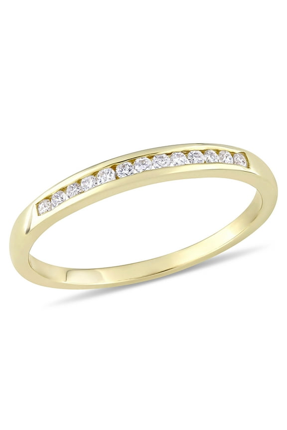 Women's Diamond 10k Yellow Gold Ring