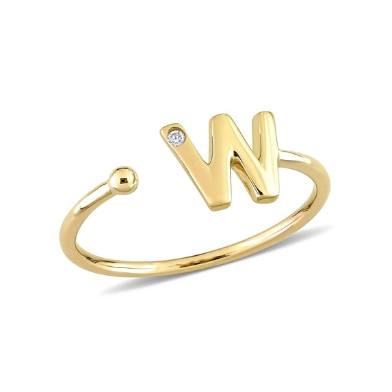 Everly Women's Diamond 10k Yellow Gold Ring
