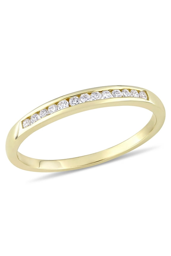 Women's Diamond 10k Yellow Gold Ring