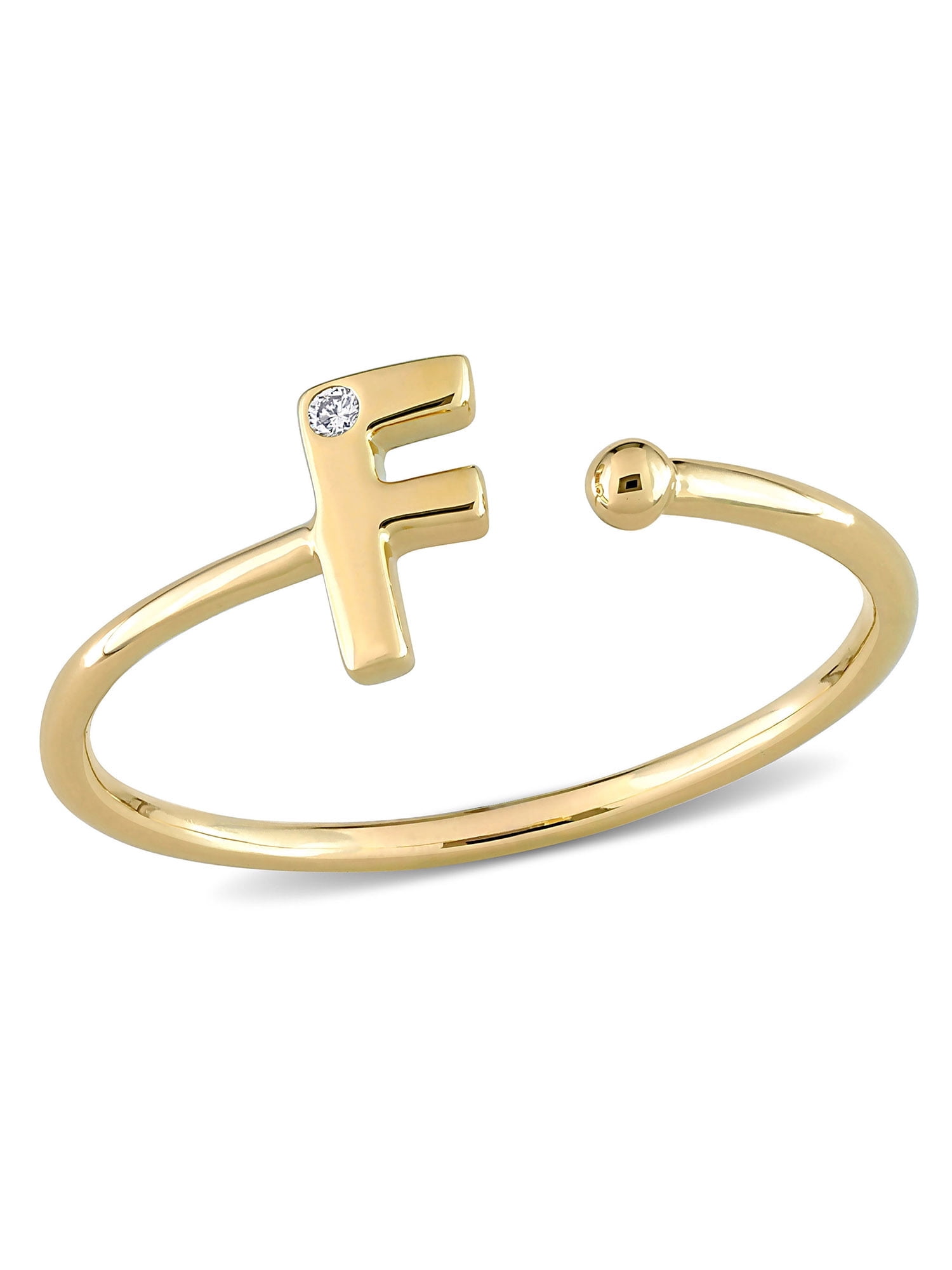 Everly Women's Diamond 10k Yellow Gold Ring