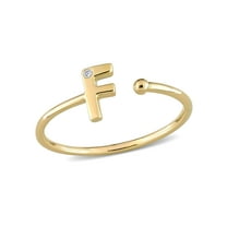 Everly Women's Diamond 10k Yellow Gold Ring