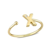 Everly Women's Diamond 10k Yellow Gold Ring