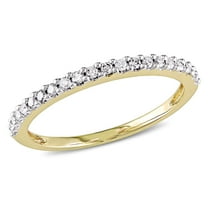 Everly Women's Diamond 10k Yellow Gold Wedding Ring