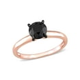 thumbnail image 1 of Everly Women's Diamond 14K Rose Gold Plated Engagement Ring, 1 of 7