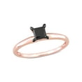 thumbnail image 1 of Everly Women's Diamond 14K Rose Gold Plated Engagement Ring, 1 of 7