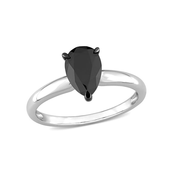 Everly Women's Diamond 14K White Gold Plated Engagement Ring