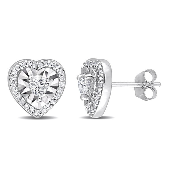 Everly Women's Diamond 14k White Gold Earrings
