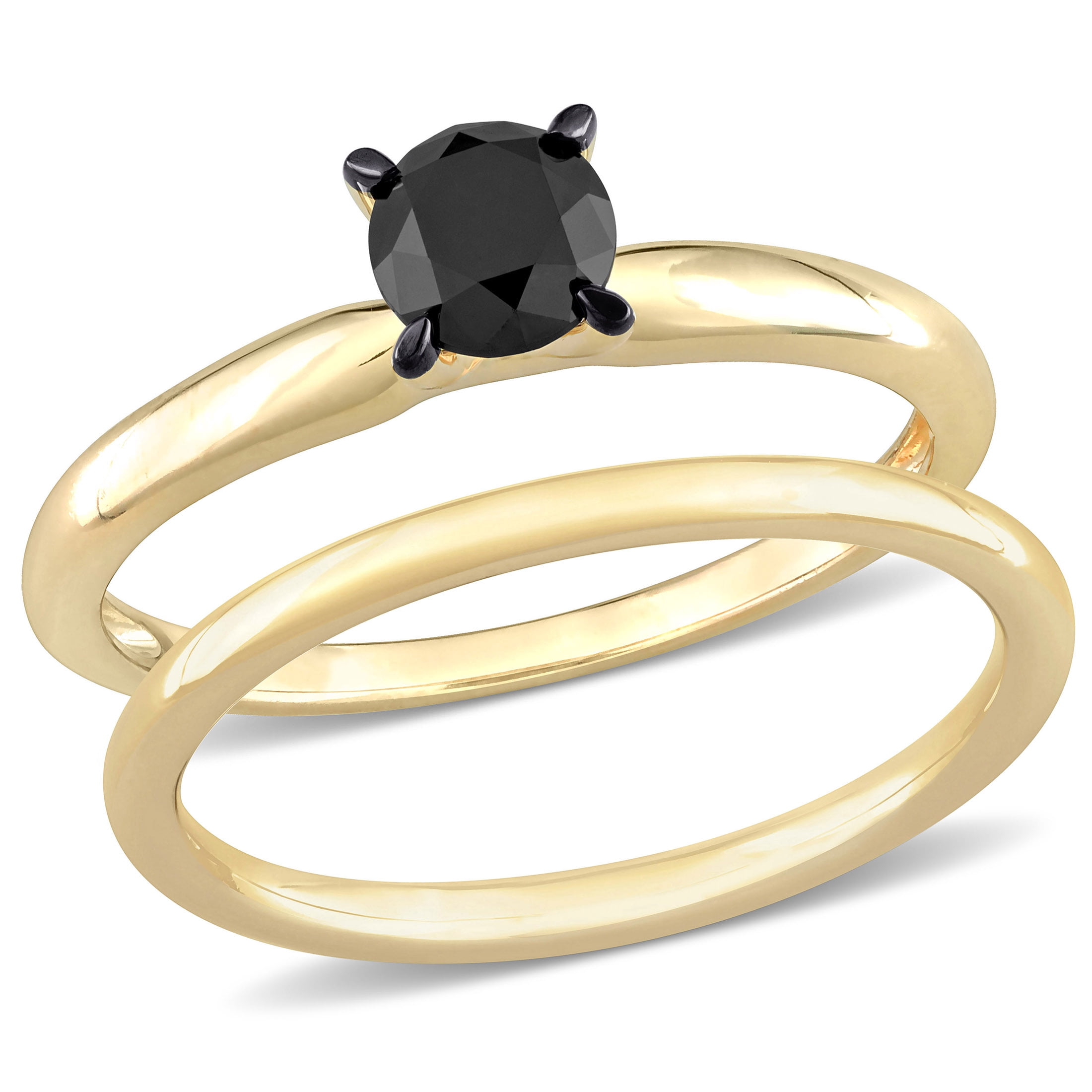 Everly Women's Diamond 14k Yellow Gold Bridal Set