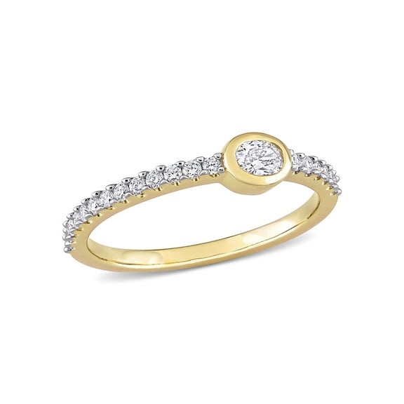 Everly Women's Diamond 14k Yellow Gold Ring