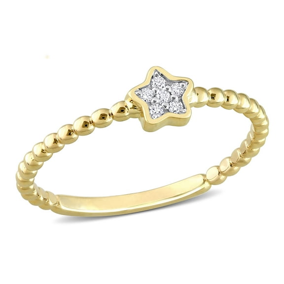 Everly Women's Diamond 14k Yellow Gold Ring