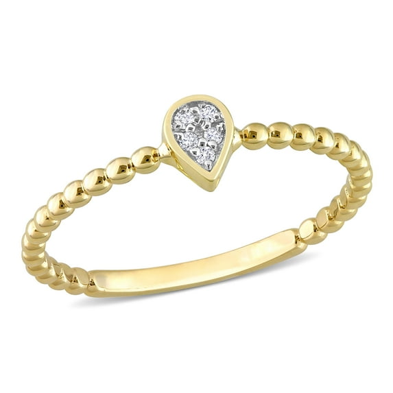 Everly Women's Diamond 14k Yellow Gold Ring