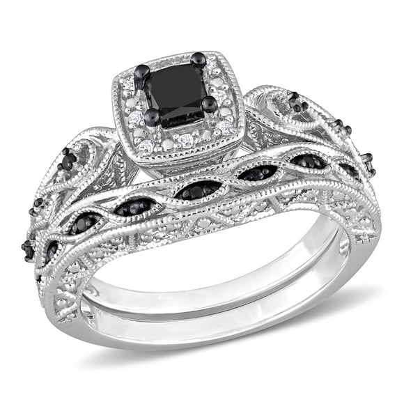 Everly Women's Diamond Sterling Silver Bridal Set